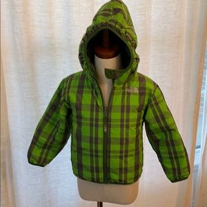 NORTH FACE TODDLER BOYS' REVERSIBLE PERRITO JACKET